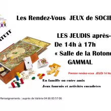 Venez passer un bon moment autour des jeux de société
