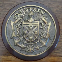 tape de bouche de canon de la frégate "Suffren"