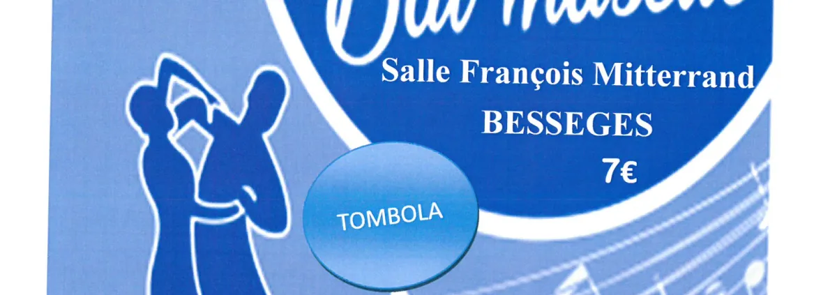 Thé Dansant le samedi 16 Février "Salle François Mitterrand" 