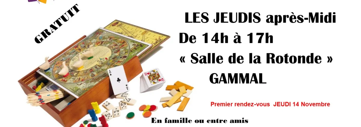 Venez passer un bon moment autour des jeux de société